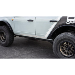 DV8 Offroad Pinch Weld Covers for 2021+ Ford Bronco 4-door | SRBR-03