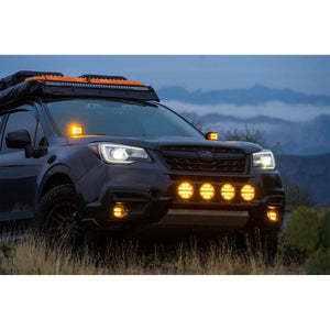 Rigid Industries 360-Series 6 Inch Spot with PRO Lens (Amber) - Pair | 36210