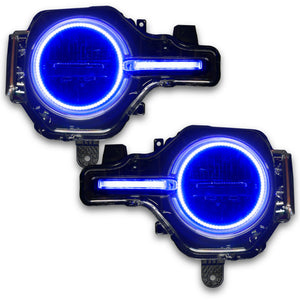 Oracle Headlight Halo Kit w/DRL Bar - Base Headlights ColorSHIFT w/Simple Control for 2021+ Ford Bronco
