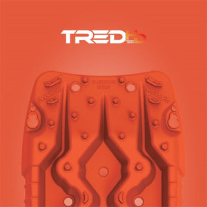 ARB TRED HD Recover Track Boards Pair - Fiery Red | TREDHDFR