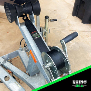 Rhino USA 2In X 20Ft Boat Winch Strap With Hook | RNO-WNCH-STRP