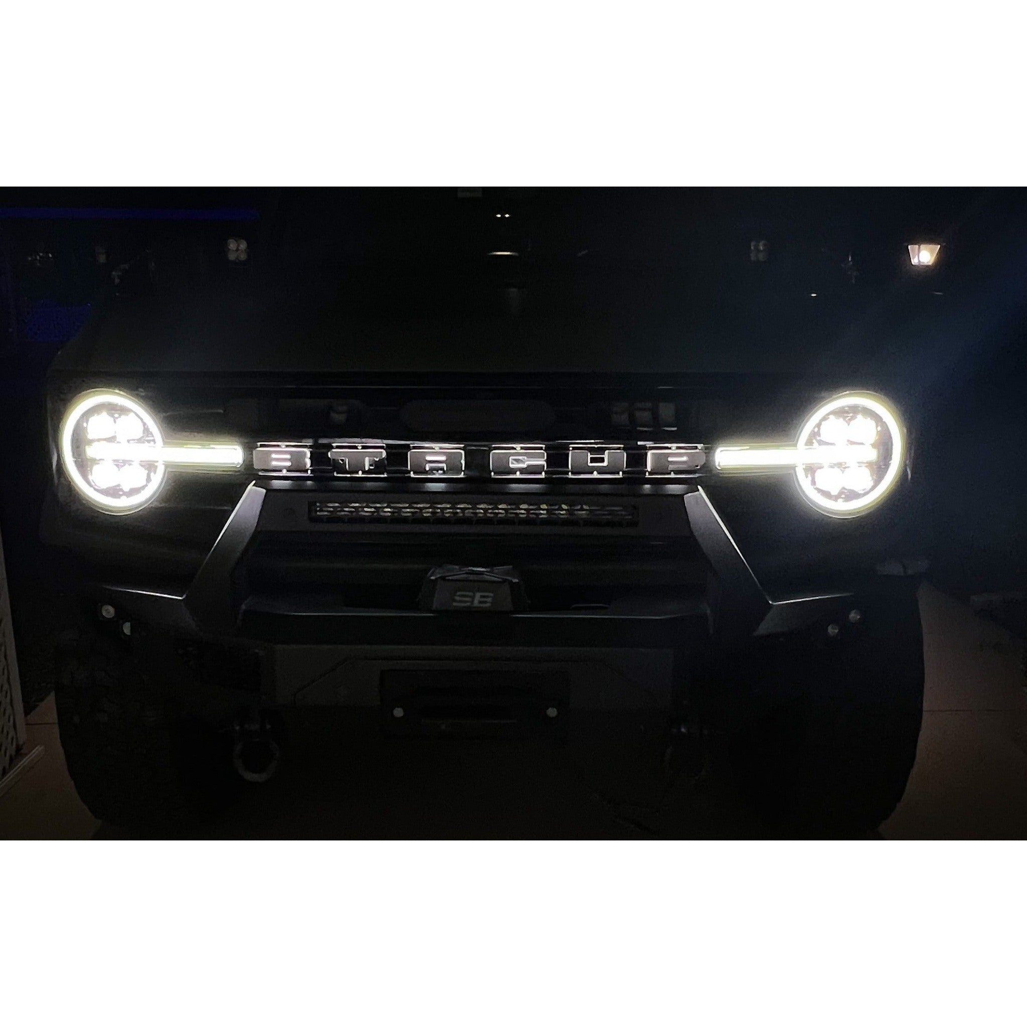 AlphaRex NOVA LED Projector Headlights | 2021-2025 Ford Bronco - Alpha-Black | 880259
