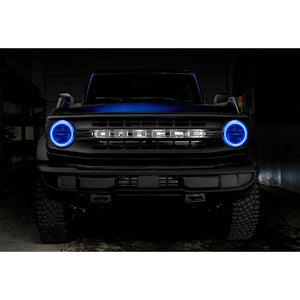 Oracle Base Headlight LED Halo Kit - ColorSHIFT - w/ RF Controller for 2021+ Ford Bronco