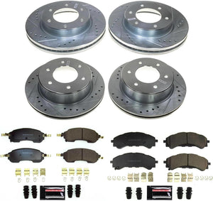 Power Stop Front and Rear Z23 Evolution Brake Kit 21-24 Ford Bronco | K8802