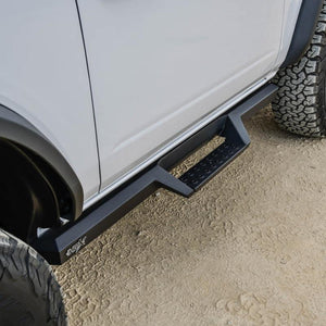 Westin HDX Drop Nerf Step Bars for 2021+ Ford Bronco (2-Door) - Textured Black | 56-14185