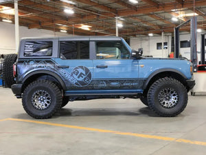 aFe Terra Guard Off-Road Sliders for 21-25 Ford Bronco (4 Door) | 79-27014
