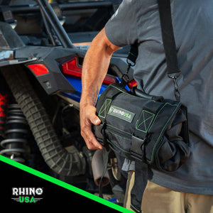 Rhino USA Heavy Duty Off-Road Tool Bag/Roll Black | RNO-TOOL-ROLL