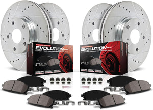 Power Stop Front and Rear Z23 Evolution Brake Kit 21-24 Ford Bronco | K8802