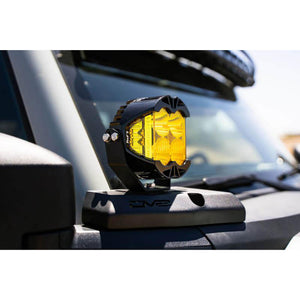 DV8 Offroad A-Pillar Pod Light Mounts for 2021+ Ford Bronco | LBBR-02