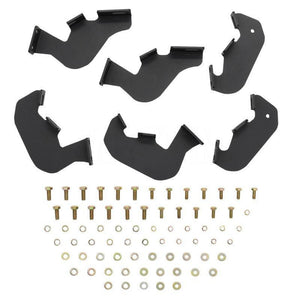 Westin/HDX 2021+ Ford Bronco Drop Nerf Step Bars - Textured Black for 2021+ Ford Bronco 4-Door | 56-14195