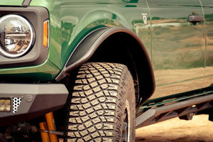 DV8 Offroad Tube Fender Flares for 2021+ Ford Bronco | FDBR-01