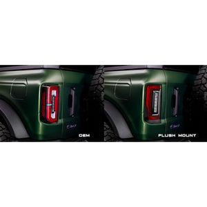 Oracle Lighting Flush Style LED Tail Lights for 2021+ Ford Bronco