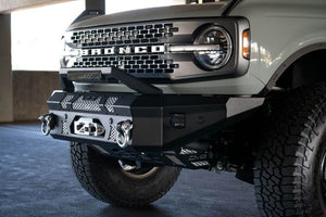 DV8 Offroad Bull Bar Add-On For DV8 Ford Bronco Bumpers - Fits 13in Elite Series Light Bar | LBUN-01