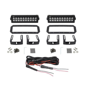 Westin HDX Flush Mount B-FORCE LED Light Kit (Set of 2) w/wiring harness | 57-0035
