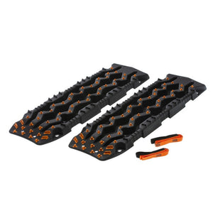 ARB Tred Pro Recover Track Boards Pair - Black Board/Orange Nodules | TREDPROBOB