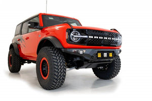 Addictive Desert Designs Bomber Front Bumper (w/ 3 Baja Designs LP4 Mounts) for 2021+ Ford Bronco | F230194120103