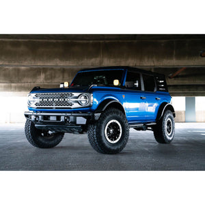 DV8 Offroad Factory Front Bumper License Relocation Bracket - Side for 2021+ Ford Bronco | LPBR-02