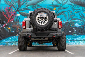 Body Armor 4x4 Tire Carrier - Black 21-24 Ford Bronco | FB-5290