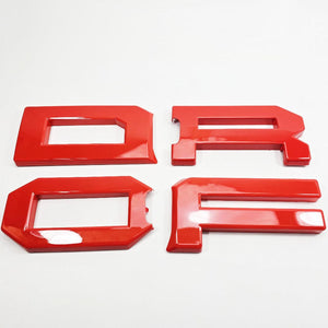 UPR Bronco Raptor Grille Letters for 2022+ Ford Bronco Raptor (Code Orange)