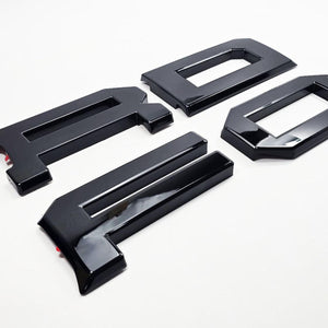 UPR Bronco Raptor Grille Letters for 2022+ Ford Bronco Raptor (Shadow Black)