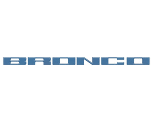 Tufskinz Front Grille Letter Overlays Fits 21+ Bronco