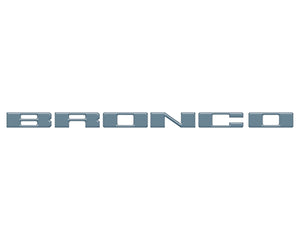 Tufskinz Front Grille Letter Overlays Fits 21+ Bronco