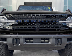 Tufskinz Front Grille Letter Overlays Fits 21+ Bronco