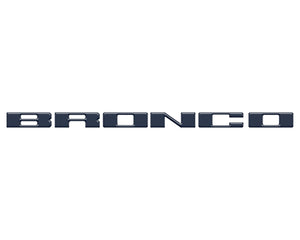 Tufskinz Front Grille Letter Overlays Fits 21+ Bronco