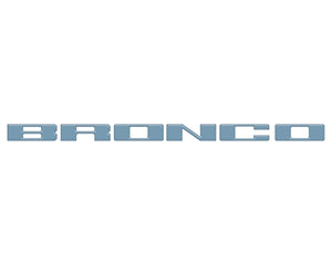 Tufskinz Front Grille Letter Overlays Fits 21+ Bronco