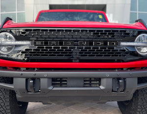 Tufskinz Front Grille Letter Overlays Fits 21+ Bronco