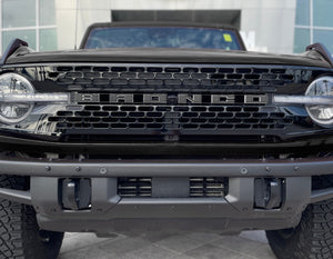 Tufskinz Front Grille Letter Overlays Fits 21+ Bronco