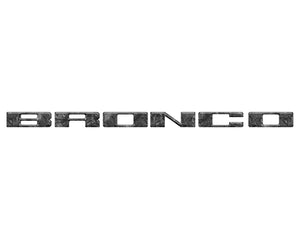 Tufskinz Front Grille Letter Overlays Fits 21+ Bronco