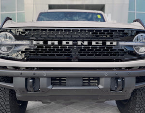 Tufskinz Front Grille Letter Overlays Fits 21+ Bronco