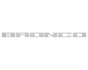 Tufskinz Front Grille Letter Overlays Fits 21+ Bronco