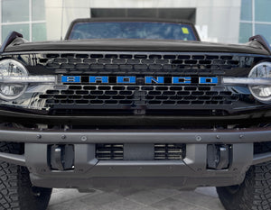 Tufskinz Front Grille Letter Overlays Fits 21+ Bronco