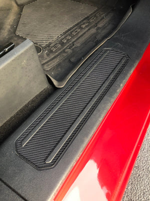Tufskinz Door Sill Plate Overlays Fits 2021-2025 Ford Bronco