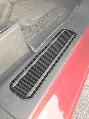 Tufskinz Door Sill Plate Overlays Fits 2021-2025 Ford Bronco