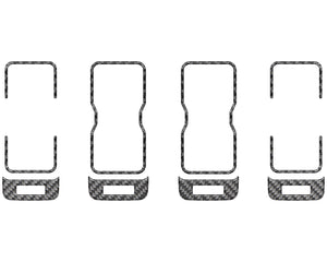 A.C. Vent Accent Trim Fits 2021-2025 Ford Bronco