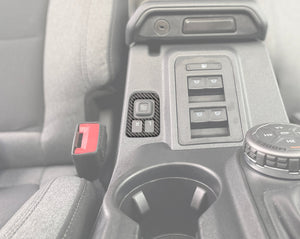 Tufskinz Mirror Control Switch Accent Overlay Fits 2021-2025 Ford Bronco