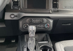 Climate Control Accent Overlay Fits 2021-2025 Ford Bronco