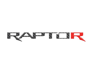 Tufskinz Raptor Emblem Inserts Fits 2022-2025 Ford Bronco Raptor
