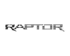 Tufskinz Raptor Emblem Inserts Fits 2022-2025 Ford Bronco Raptor