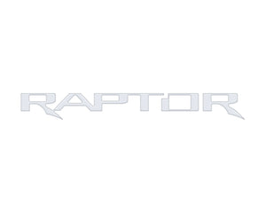 Tufskinz Raptor Emblem Inserts Fits 2022-2025 Ford Bronco Raptor