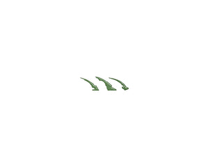 Tufskinz Raptor Emblem Claw Mark Inserts Fits 2022-2025 Ford Bronco Raptor