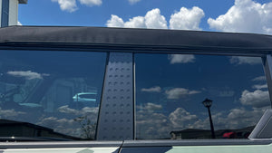 BBM B Pillar Panel Cover Trim Set of 2 for 2021+ Ford Bronco 4 Door