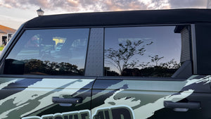 BBM B Pillar Panel Cover Trim Set of 2 for 2021+ Ford Bronco 4 Door