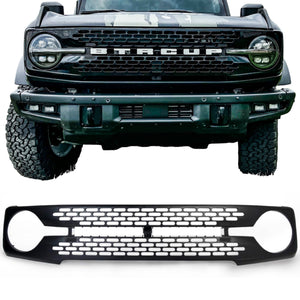 Buckle Up Off-Road Gloss Black Grille for 2021+ Ford Bronco | Wildtrak-Style