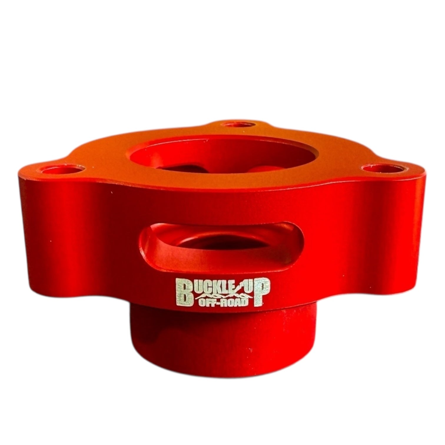 Buckle Up Off-Road Red Blow Off Valve Spacer for Ford Bronco, Bronco Raptor, Ranger Raptor & More | USA MADE