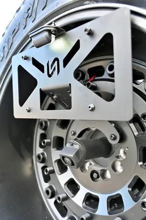 Turn Offroad 2021+ Ford Bronco License Plate Relocation Bracket | RB1-LP1