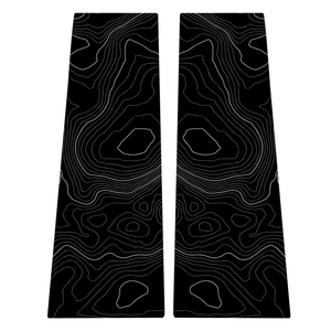 StickerFab Topographic B Pillar Overlays - 2024+ Ranger